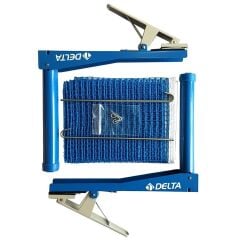 Delta Mavi Masa Tenisi Maşalı Deluxe Pinpon Ağı File Demir Seti