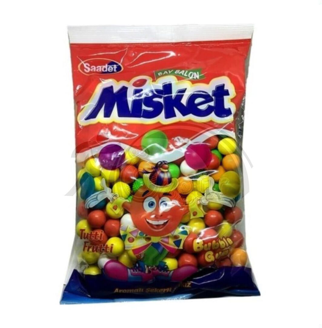 Saadet Tutti Frutti Aromalı Misket Sakız / Otomat Sakızı 1 Kg
