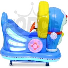 Jetonlu Sevimli Kedi Çocuk Bineği Doraemon kiddie