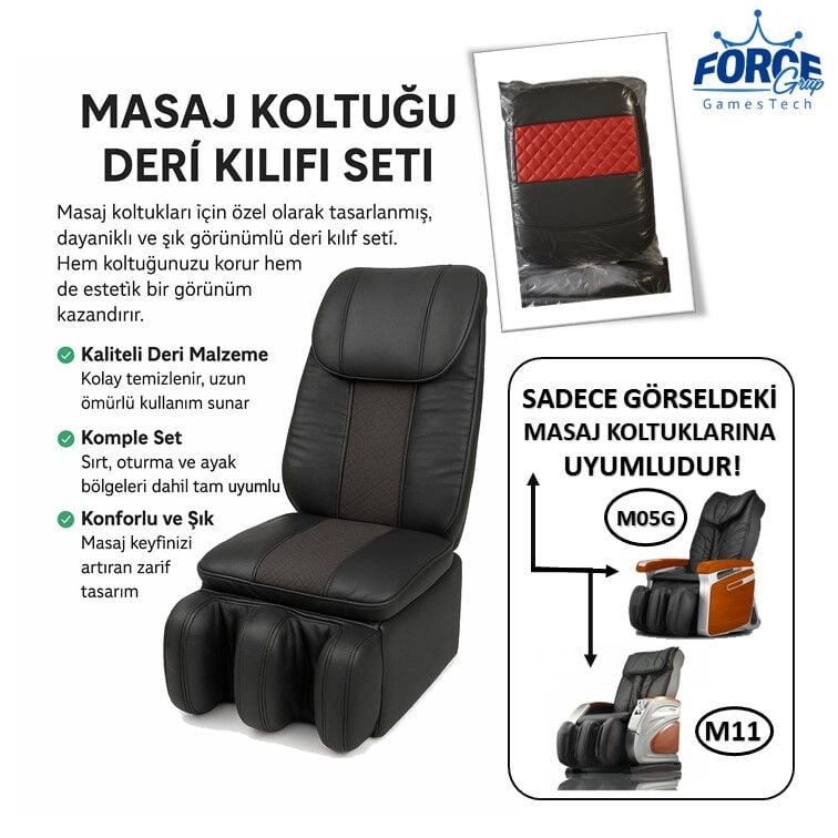 Ticari Masaj Koltuğu Kılıf Seti