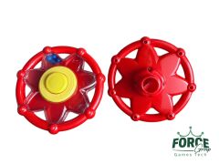 Kiddie Ride Çocuk Bineği Direksiyonu Kırmızı